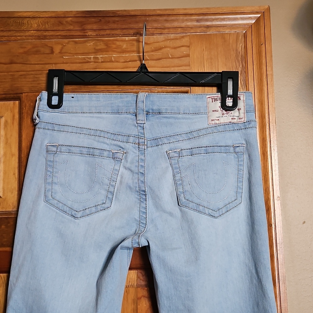 True Religion Billie Mid-Rise Straight-Leg Jeans - Picture 8 of 13